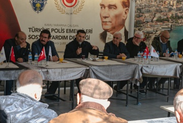 Türkiye Polis Emeklileri Sosyal Yardım Derneği Lokali Ziyareti